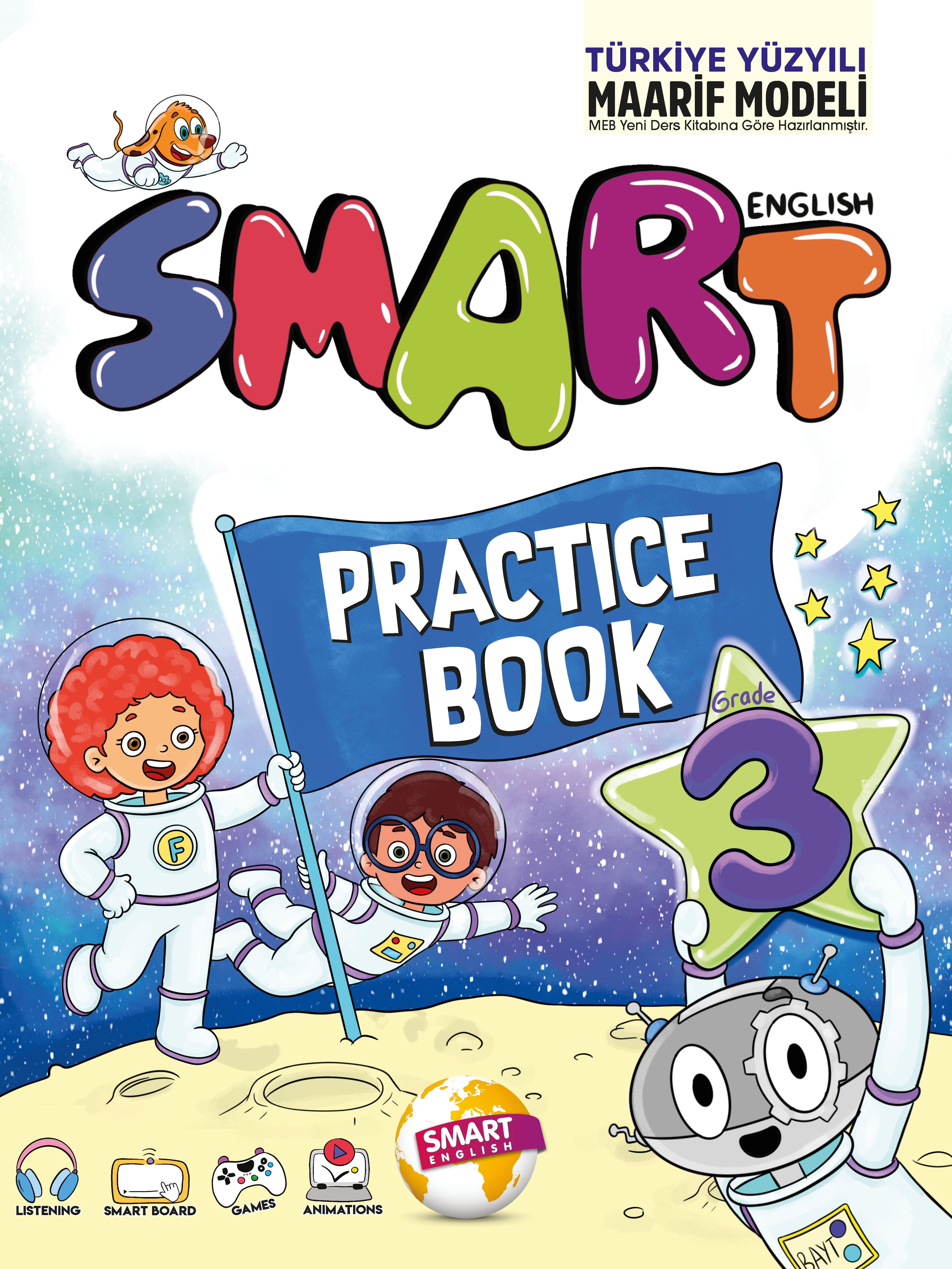 Grade 3 Smart English Practice Book (First Semester)